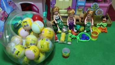 35 كرة ⚽ من كرات المفاجآت للأطفال العاب المفاجآت للأطفال البنات و الأولاد