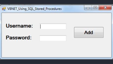 VB.NET -  Using SQL Stored Procedures In Visual Basic.Net [ with source code ]