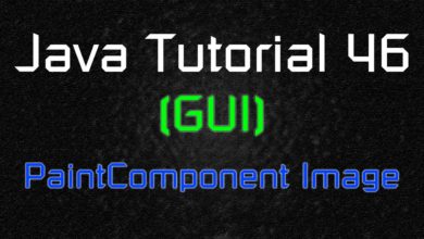 Java Tutorial 46 (GUI) - Add an Image with paintComponent