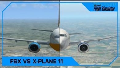 Microsoft Flight Simulator X vs X-Plane 11 (Vanilla, No mods!)