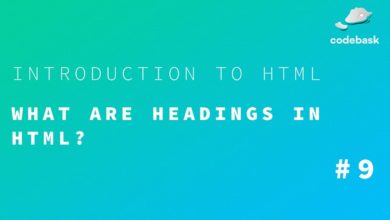 INTRO TO HTML EP #9 - What are Headings in HTML?