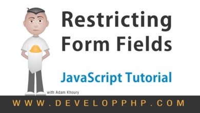 Restrict Text Input Characters HTML JavaScript Tutorial
