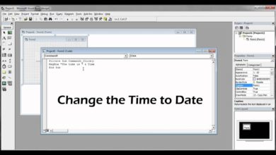 How to show Date and Time in Visual basic 6.0