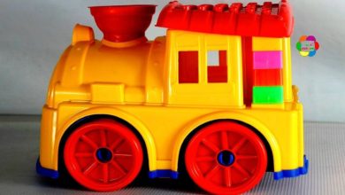 لعبة مكعبات القطار البخارى الجديدة للاطفال واجمل العاب السباقات والقطارات اولاد وبنات
