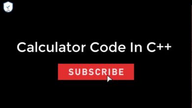 calculator code In C++ | كود الة حاسبة بلغة سي بلس بلس