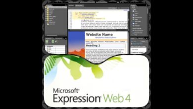 شرح اكسبرشن ويب  التدريبين ١ و ٢  Expression Web 4 Part 1 & 2