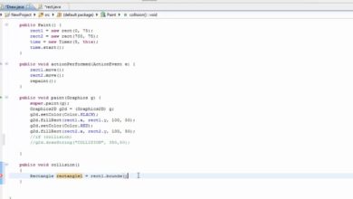 Collision detection in Java - The basics.