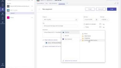 Setting Assignments in Microsoft Teams for Education