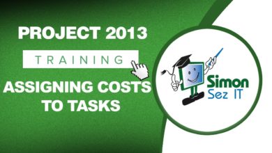 Microsoft Project 2013 Tutorial - Assigning Costs to Tasks
