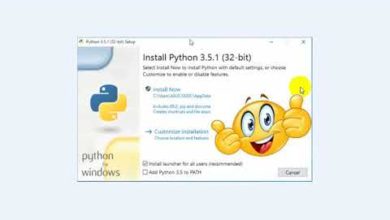 2-- setup Python and Django on Windows تنصيب بيئة العمل على وندوز