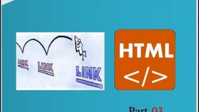 How to create a link by using html code