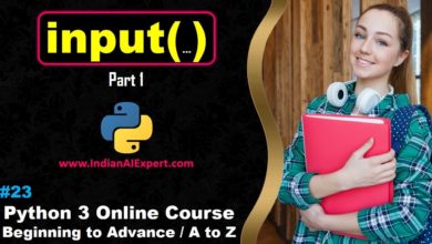 input Function in Python | input() Part 1 | Python 3 Online Course (A to Z ) in Hindi #23