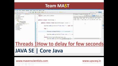 How can I delay a Java program for a few seconds ? | Team MAST