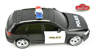 لعبة سيارة الشرطه : العاب سيارات اطفال Police car kids toys