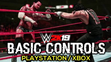WWE 2K19 Basic Controls