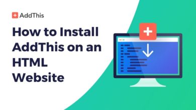 How to Install AddThis on an HTML Site