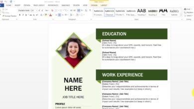 How to make a Resume with Microsoft Word - "how to make a resume with Microsoft Word 2019"