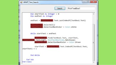 VB.NET - How To Search And Select Text In RichTextBox Using Visual Basic .Net [with source code]