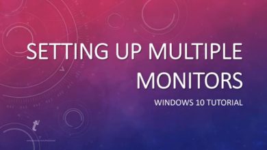 How to Setup Multiple / Dual Monitors in Microsoft Windows 10 Tutorial