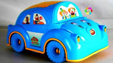 لعبة سيارة المفاجآت اللبنى اجمل العاب البنات والاولاد للاطفال  lactic surprise car game toy
