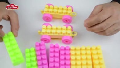 لعبة تركيب المكعبات - العاب اطفال مكعبات البناء لتنمية ذكاء الأطفال