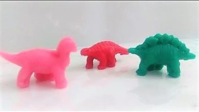 العاب الصلصال للأطفال : طريقة عمل الديناصورات : العاب بنات و أولاد : العاب عبير