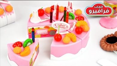 ألعاب بنات طبخ - لعبة تقطيع تورتة عيد الميلاد Cutting birthday cake