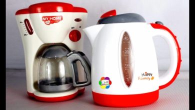 لعبة غلاية الشاى الحقيقية وماكينة القهوة الجديدة للأطفال اجمل العاب الطبخ العاب بنات واولاد