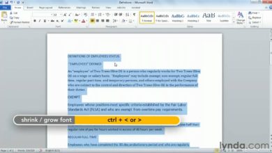 How to format text in Microsoft Word | lynda.com tutorial