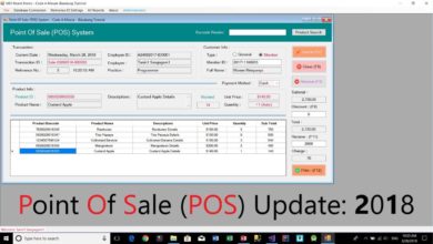 Visual Studio 2017 (Update: 2018) - VB.Net Point Of Sale (POS) System (MS Access)