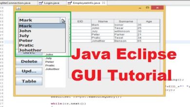 Java Eclipse GUI Tutorial 14 # How to link jcombobox with Sqlite database in Java