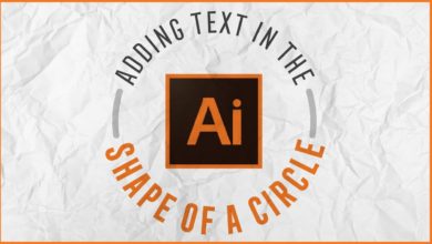 Adding text in the shape of a circle (Adobe Illustrator)