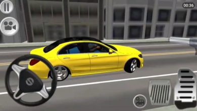 العاب اطفال سيارات صغار - العاب سيارات اطفال - Benz C250 Driving Simulator