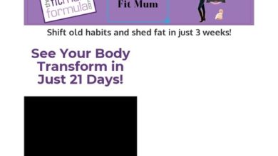 21 Day Fat Loss Plan Clickbank - THE FIT MUM FORMULA