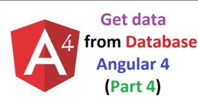 How to Get data from database | **Use of service** | Angular 4