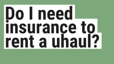 Do I need insurance to rent a uhaul?