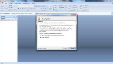 How to Disable Microsoft Office Access Security Notice