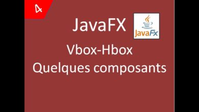 الواجهات الرسومية JavaFX -4- VBox et Hbox كيف أضع المكونات