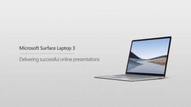 Microsoft Surface Laptop 3 | How to deliver successful online presentations