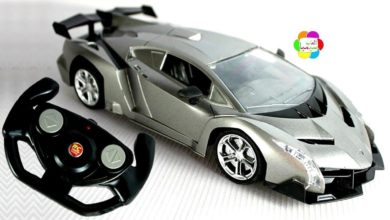 لعبة سيارة السباق الفضية الجديدة بالريموت بنات واولاد اجمل العاب الاطفال السيارات racing car toy