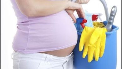 اعمال منزلية يجب على الحامل الحظر منها  تضر الجنين