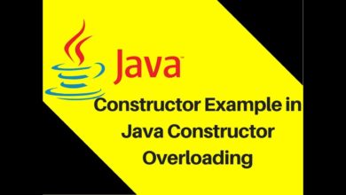 7.6 Constructor Example in Java Constructor Overloading
