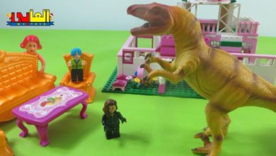 لعبة كريم يقابل الديناصور الحقيقي للاطفال العاب حديقة الديناصورات للأولاد والبنات