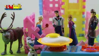 لعبة السا واختها انا وكريستوف مع هانز البخيل للأطفال ألعاب ملكة الثلج للأولاد والبنات