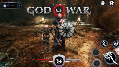 لعبة شبيهة God of war لاجهزة الاندرويد و الايفون Mobile RPG (جيم بلاي) FHD