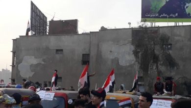 موقف ابو التك تك مشرف تظاهرات ساحة التحرير