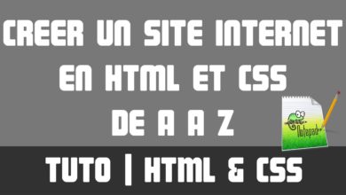 TUTO HTML & CSS - Créer un site internet de A à Z