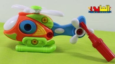 لعبة فك وتركيب الطائرة الجديدة للأطفال العاب سباق الطائرات والطيران للبنات والاولاد