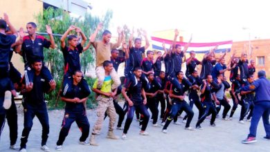 تدريبات المستجدين الشرطة العسكرية تعز اليمن م3
