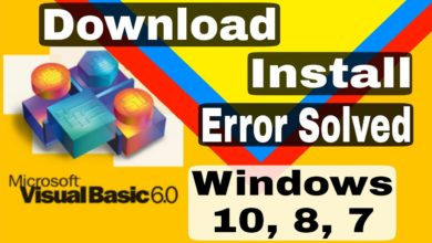 How To Download Visual Basic 6.0 In Windows 10/8/7 | Incompatibility​ Error Solved | In Hindi